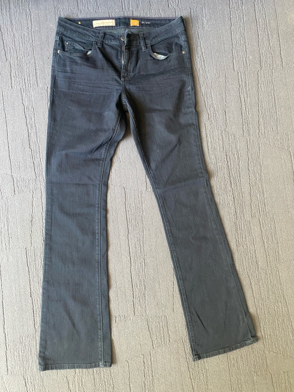 Anthropologie‎ Pilcro & The Letterpress Womens Bootcut Denim Jeans Dark Wash 30